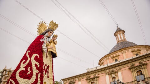 Ofrenda flores Fallas de Valencia