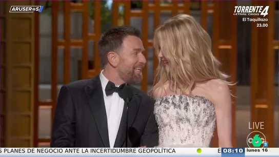 Momentazos de los Premios Oscar: de Nicole Kidman y Ewan Mcgregor a Anna Wintour y Anne Hathaway Momentazos de los Premios Oscar: de Nicole Kidman y Ewan Mcgregor a Anna Wintour y Anne Hathaway