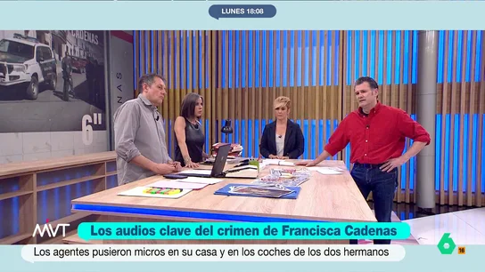 Iñaki López, sobre el pueblo de Hornachos: "Asimilar que dos de sus vecinos han sido capaces de asesinar a Francisca tiene que ser terrible" Numerosos vecinos del pueblo se han concentrado este fin de semana para dar su apoyo a la familia de Francisca Cadenas, cuyo cadáver fue descubierto en casa de dos de sus vecinos tras nueve años desaparecida.