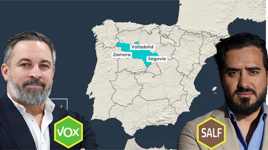 Alvise le sale caro a Vox: los votos a SALF hacen perder hasta tres procuradores a los de Abascal en las Cortes de Castilla y León Alvise le sale caro a Vox: los votos a SALF hacen perder hasta tres procuradores a los de Abascal en las Cortes de Castilla y León