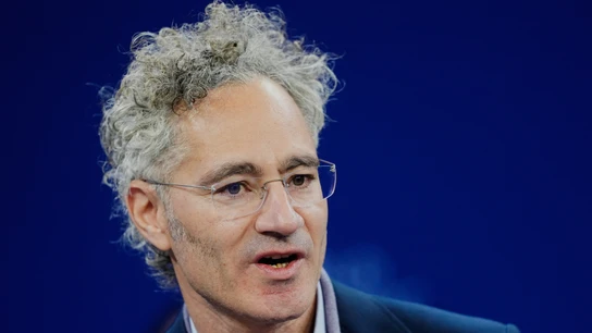 El CEO de la compañía Palantir, Alex Karp. El CEO de la compañía Palantir, Alex Karp.