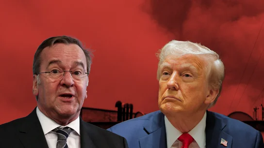 Boris Pistorius, ministro de Defensa alemán, y Donald Trump Boris Pistorius, ministro de Defensa alemán, y Donald Trump