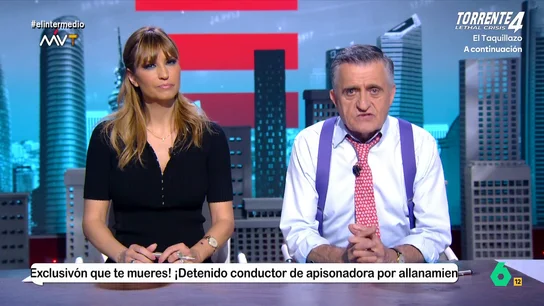 Wyoming reacciona a la ovación del PP a Mazón tras descartar el TSJV su imputación: "Se ve que no se lo creían ni ellos" De la decisión del Tribunal Superior de Justicia de Valencia de descartar la imputación de Mazón al juicio contra Héctor de Miguel por la denuncia de Abogados Cristianos. Wyoming y Sandra Sabatés analizan la actualidad judicial en este vídeo.