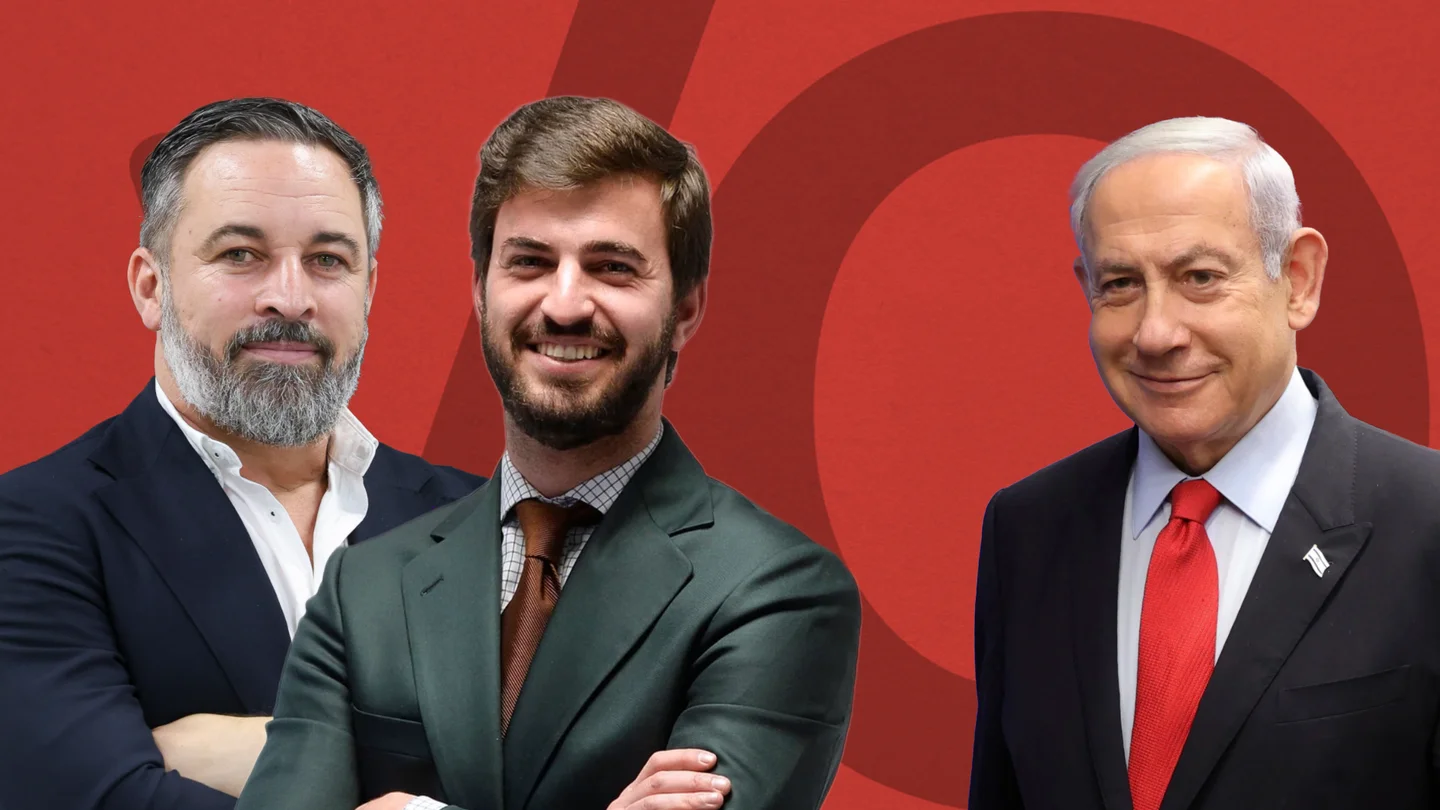 La guerra interna en Vox se agrava: la dirección se ríe de los 'purgados' pese a las últimas acusaciones de García-Gallardo sobre vínculos con Netanyahu La guerra interna en Vox se agrava: la dirección se ríe de los 'purgados' pese a las últimas acusaciones de García-Gallardo sobre vínculos con Netanyahu
