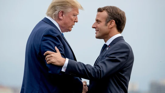 El presidente de EEUU, Donald Trump, y el presidente francés, Emmanuel Macron, en una imagen de archivo. El presidente de EEUU, Donald Trump, y el presidente francés, Emmanuel Macron, en una imagen de archivo.