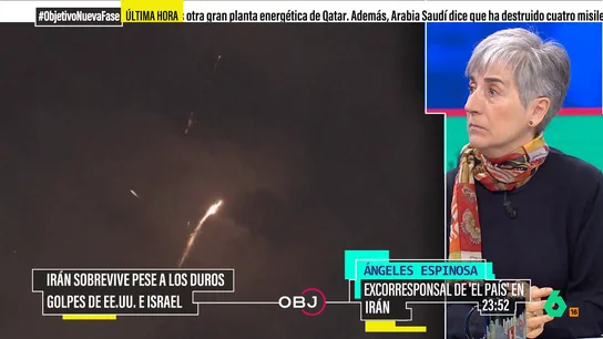 Ángeles Espinosa aclara que la Guardia Revolucionaria tiene control total de Irán y mucho que perder: "No tienen un país al que ir y refugiarse" Ángeles Espinosa aclara que la Guardia Revolucionaria tiene control total de Irán y mucho que perder: "No tienen un país al que ir y refugiarse"