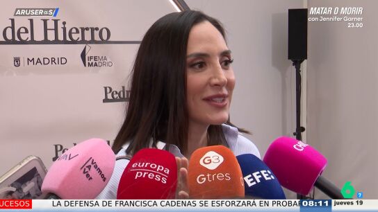 Tamara Falc&oacute; critica a la gente que va demasiado desnuda a las fiestas: "Cenar con un pecho en la cara no me encanta"