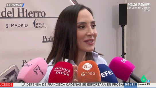 Tamara Falcó critica a la gente que va demasiado desnuda a las fiestas: "Cenar con un pecho en la cara no me encanta" Tamara Falcó critica a la gente que va demasiado desnuda a las fiestas: "Cenar con un pecho en la cara no me encanta"
