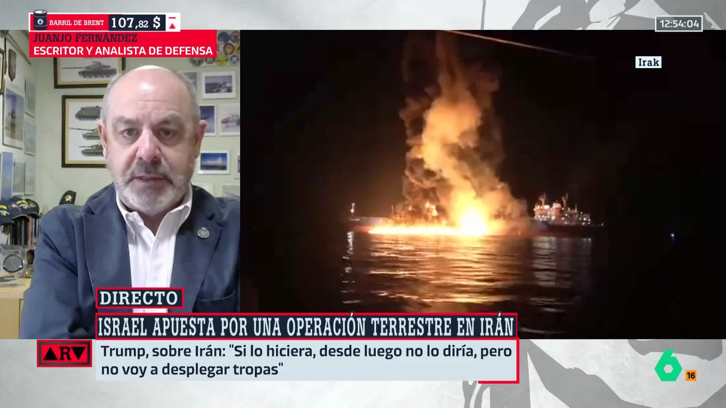 El análisis de Juanjo Fernández: "Los movimientos de EEUU apuntan a una intervención en el estrecho de Ormuz, aunque su alcance es incierto" El análisis de Juanjo Fernández: "Los movimientos de EEUU apuntan a una intervención en el estrecho de Ormuz, aunque su alcance es incierto"