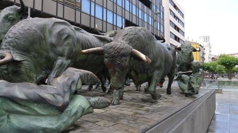 Monumento al Encierro de Pamplona