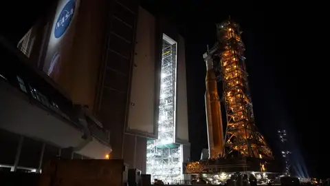 Cohete de la misión Artemis II Cohete de la misión Artemis II