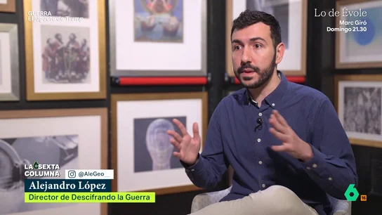 Alejandro López, sobre la 'guerra horizontal' de Irán: "Se trata asegurar que, si son atacados, no va a haber tranquilidad" Esta estrategia militar busca que el conflicto se extienda para generar más caos y conseguir que el actor principal, más poderoso, se vea envuelto en una situación que le supera.