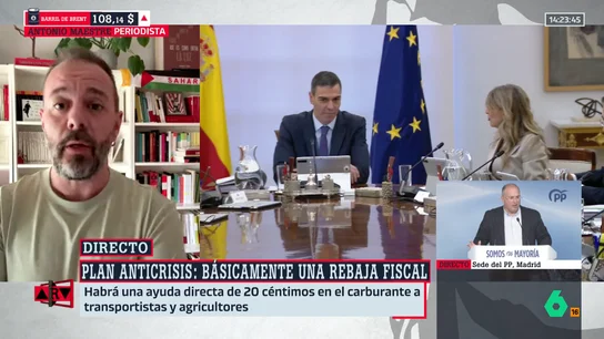 Maestre reacciona al plan anticrisis del Gobierno: "Tengo la sensación de que nos toman por tontos y me cabrea" Maestre reacciona al plan anticrisis del Gobierno: "Tengo la sensación de que nos toman por tontos y me cabrea"