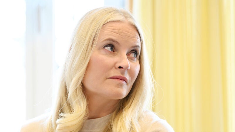 La princesa Mette-Marit de Noruega.