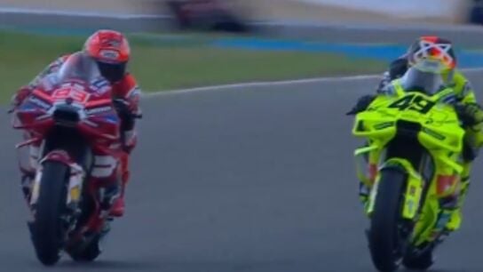 Marc M&aacute;rquez y Di Giannantonio 