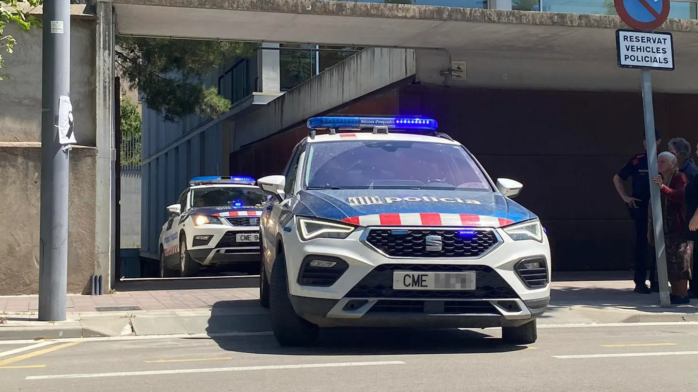 Imagen de archivo de un coche de los Mossos Imagen de archivo de un coche de los Mossos