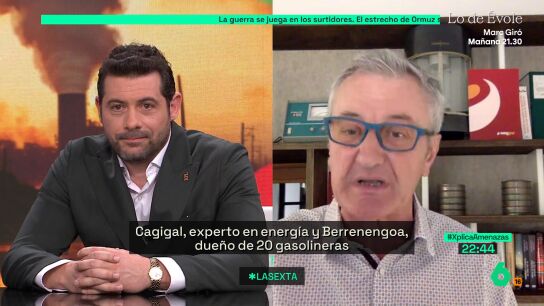 Carlos Cagigal, a la izquierda; Joseba Berrenengoa, a la derecha