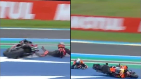 Marc Márquez y Pedro Acosta Marc Márquez y Pedro Acosta