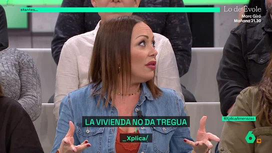 Ruth, miembro del sindicato de inquilinas Ruth, miembro del sindicato de inquilinas