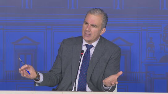 El portavoz de Vox en el Ayuntamiento de Madrid, Javier Ortega Smith