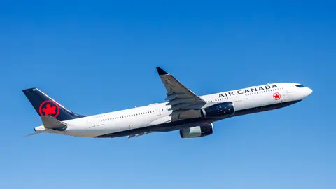 Avión de Air Canadá Avión de Air Canadá
