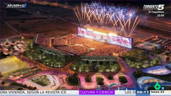 As&iacute; es un prototipo de c&oacute;mo ser&aacute; el 'Estadio Shakira' para sus conciertos en Madrid