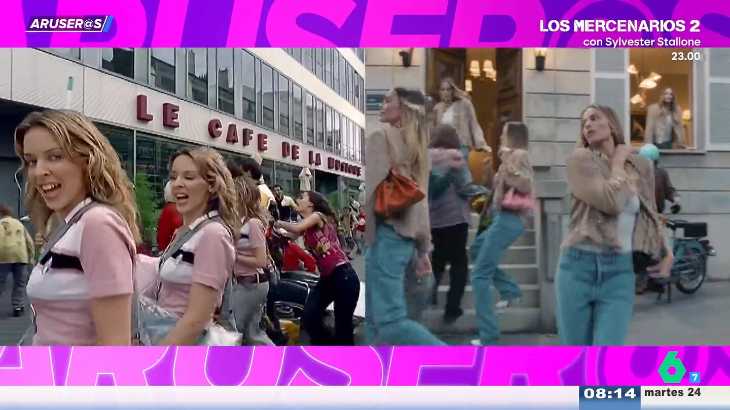 Kylie Minogue y Margot Robbie recrean el mítico videoclip 'Come Into My World' para Chanel Kylie Minogue y Margot Robbie recrean el mítico videoclip 'Come Into My World' para Chanel
