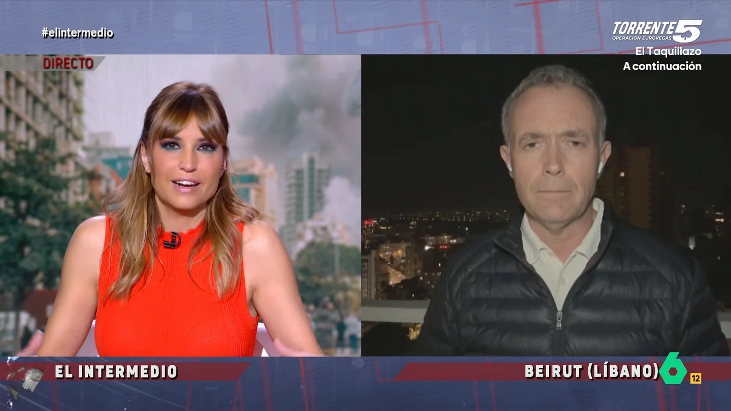 Sandra Sabatés, sobre la guerra en Irán y Líbano: "Parece que estamos más preocupados por el coste de la gasolina que por el humano" Sandra Sabatés, sobre la guerra en Irán y Líbano: "Parece que estamos más preocupados por el coste de la gasolina que por el humano"