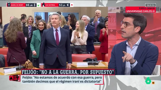 Pablo Simón alerta del problema del PP en la política exterior: "No tiene una portavocía clara, no tiene gente que asesore a Feijóo en temas de exterior y eso le hace cometer muchos errores" Pablo Simón alerta del problema del PP en la política exterior: "No tiene una portavocía clara, no tiene gente que asesore a Feijóo en temas de exterior y eso le hace cometer muchos errores"