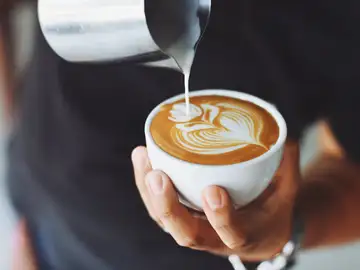 Imagen de una taza de café Imagen de una taza de café