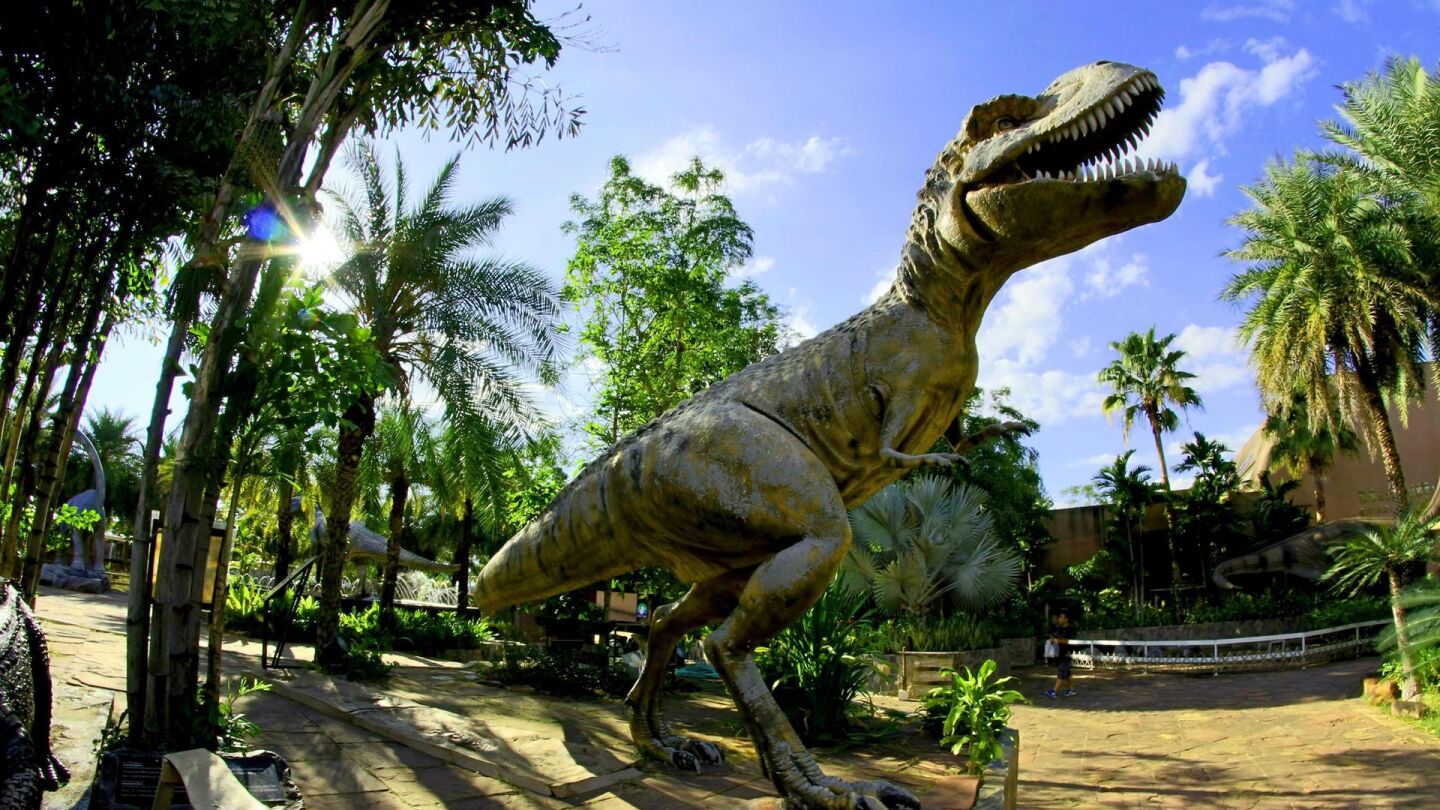 DINOLANDIA, el nuevo parque de dinosaurios robotizados