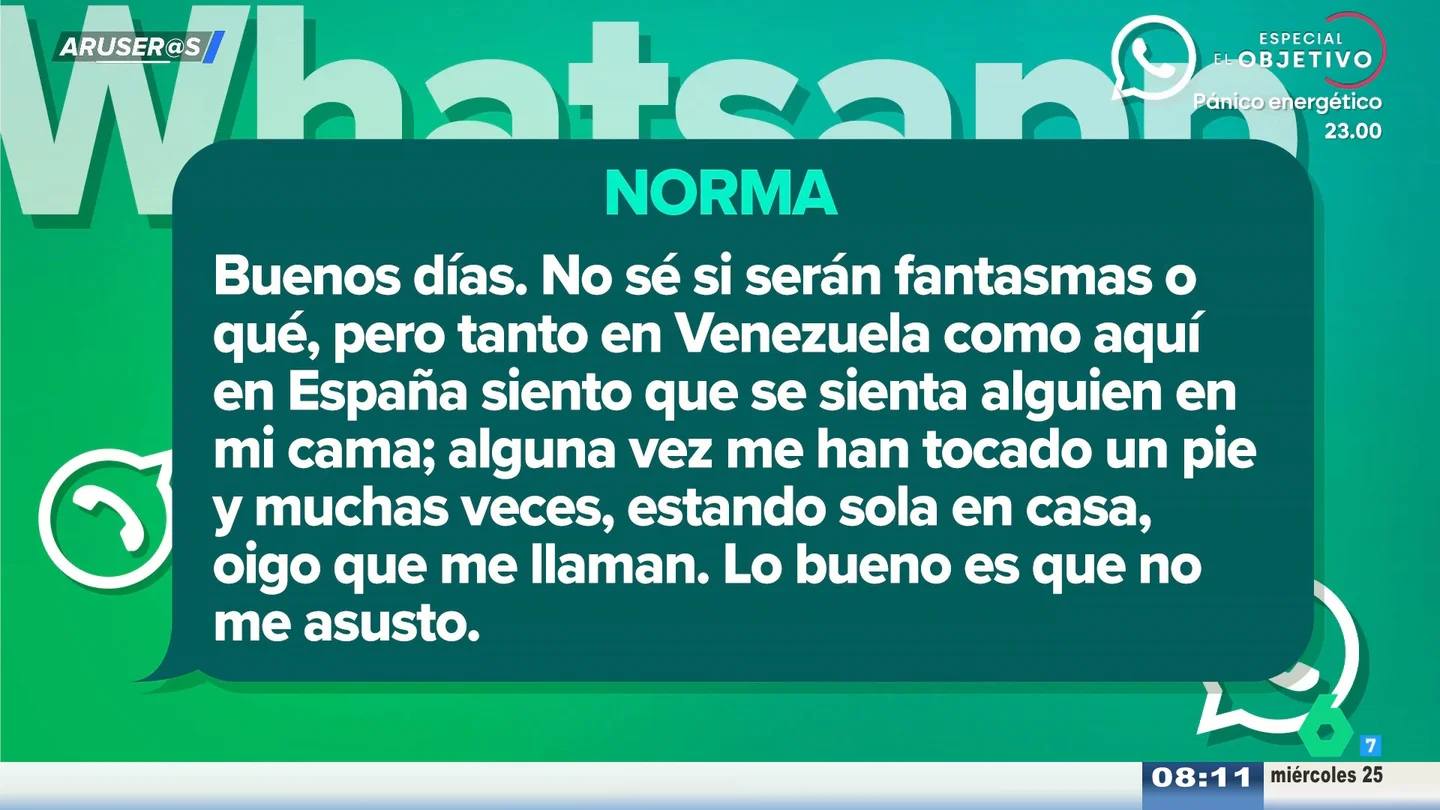 Las experiencias paranormales más escalofriantes de los aruser@s: "Siento que se sienta alguien en mi cama" Las experiencias paranormales más escalofriantes de los aruser@s: "Siento que se sienta alguien en mi cama"
