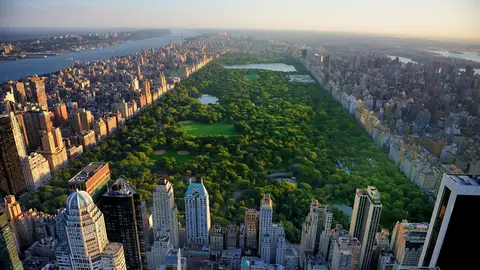 Central Park, en Nueva York Central Park, en Nueva York