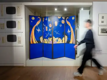 La Casa Natal de Salvador Dalí expone un biombo pintado por el artista a inicios de los años 80 La Casa Natal de Salvador Dalí expone un biombo pintado por el artista a inicios de los años 80