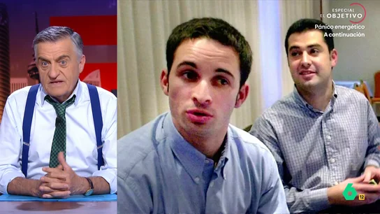 Wyoming, de la foto de Abascal y Juanma Moreno de jóvenes: "A Abascal todavía le daban la paga sus padres y no todos los españoles" Wyoming, de la foto de Abascal y Juanma Moreno de jóvenes: "A Abascal todavía le daban la paga sus padres y no todos los españoles"