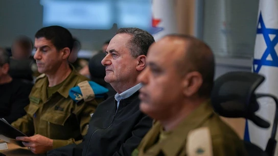 Imagen de archivo del ministro de Defensa israelí, Israel Katz Imagen de archivo del ministro de Defensa israelí, Israel Katz