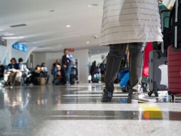 Huelga en aeropuerto