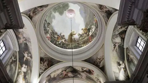 Techo de la ermita de San Antonio de la Florida Techo de la ermita de San Antonio de la Florida