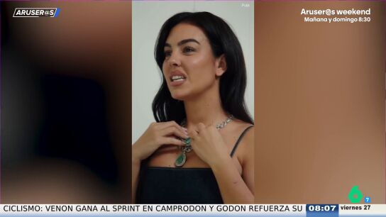 El v&iacute;deo viral de Georgina Rodr&iacute;guez intentando recuperar su brillo tras perder su anillo: "No brillo como quiero"