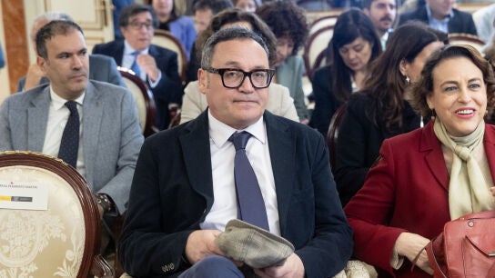 El ex-fiscal general del Estado, &Aacute;lvaro Garc&iacute;a Ortiz, durante la II Jornada de debate sobre el proyecto de Ley Org&aacute;nica de Enjuiciamiento Criminal