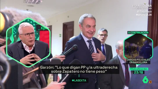 Así defendió Baltasar Garzón la mediación de Zapatero en la liberación de presos en Venezuela: "Su labor ha sido muy meritoria en casos humanitarios" Así defendió Baltasar Garzón la mediación de Zapatero en la liberación de presos en Venezuela: "Su labor ha sido muy meritoria en casos humanitarios"