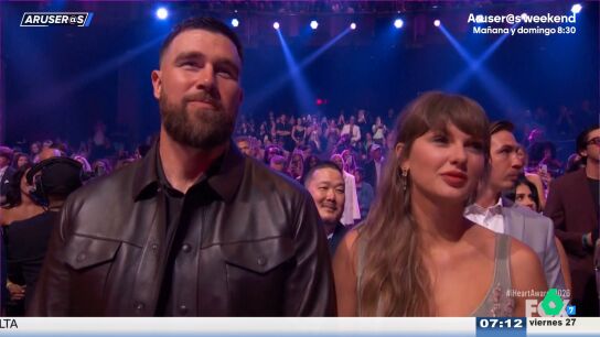 Taylor Swift arrasa en los IHeartRadio Music Awards: "Este &aacute;lbum transmite alegr&iacute;a, seguridad y libertad porque me siento as&iacute; gracias a mi prometido"