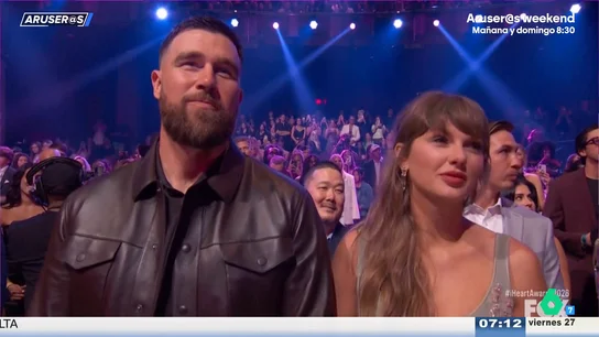 Taylor Swift arrasa en los IHeartRadio Music Awards: "Este álbum transmite alegría, seguridad y libertad porque me siento así gracias a mi prometido" Taylor Swift arrasa en los IHeartRadio Music Awards: "Este álbum transmite alegría, seguridad y libertad porque me siento así gracias a mi prometido"