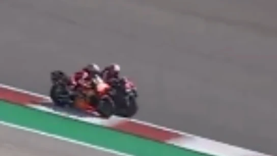 Marco Bezzecchi y Pedro Acosta Marco Bezzecchi y Pedro Acosta