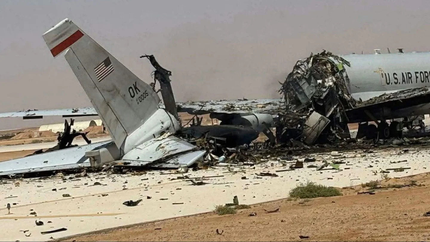 Irán destroza un exclusivo Boeing E3 Sentry Irán destroza un exclusivo Boeing E3 Sentry
