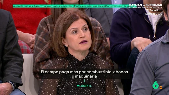 La presidenta de ASAJA Almería: "Si el productor no cobra más y el consumidor lo paga más caro, aquí fallan algo" La presidenta de ASAJA Almería: "Si el productor no cobra más y el consumidor lo paga más caro, aquí fallan algo"