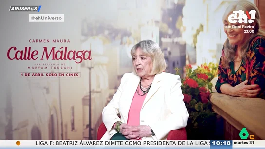 Carmen Maura reivindica a las personas mayores: "No hay que tratar a las señoras mayores como si fueran niñas" Carmen Maura reivindica a las personas mayores: "No hay que tratar a las señoras mayores como si fueran niñas"