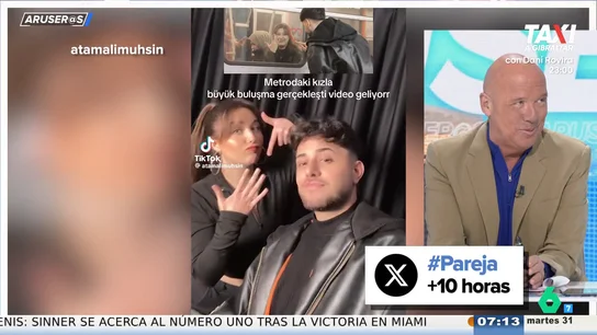 Del 'tierra, trágame' al reencuentro viral: segunda oportunidad para el chico que declaró su amor en el metro Del 'tierra, trágame' al reencuentro viral: segunda oportunidad para el chico que declaró su amor en el metro