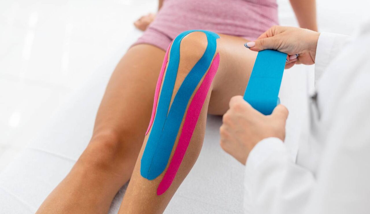 Cintas kinesiol&oacute;gicas