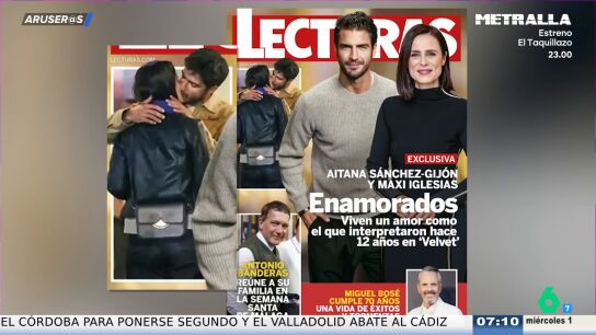 Aitana S&aacute;nchez-Gijon y Maxi Iglesias, nueva pareja bomba: as&iacute; es su beso viral en plena calle